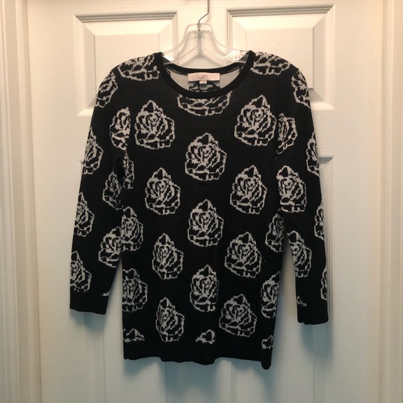 LOFT Sweaters - Loft Floral Sweater LOFT Sweaters - Loft Floral Sweater